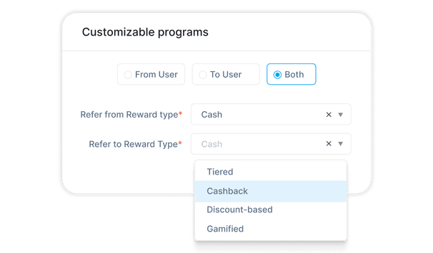 Customizable loyalty programs